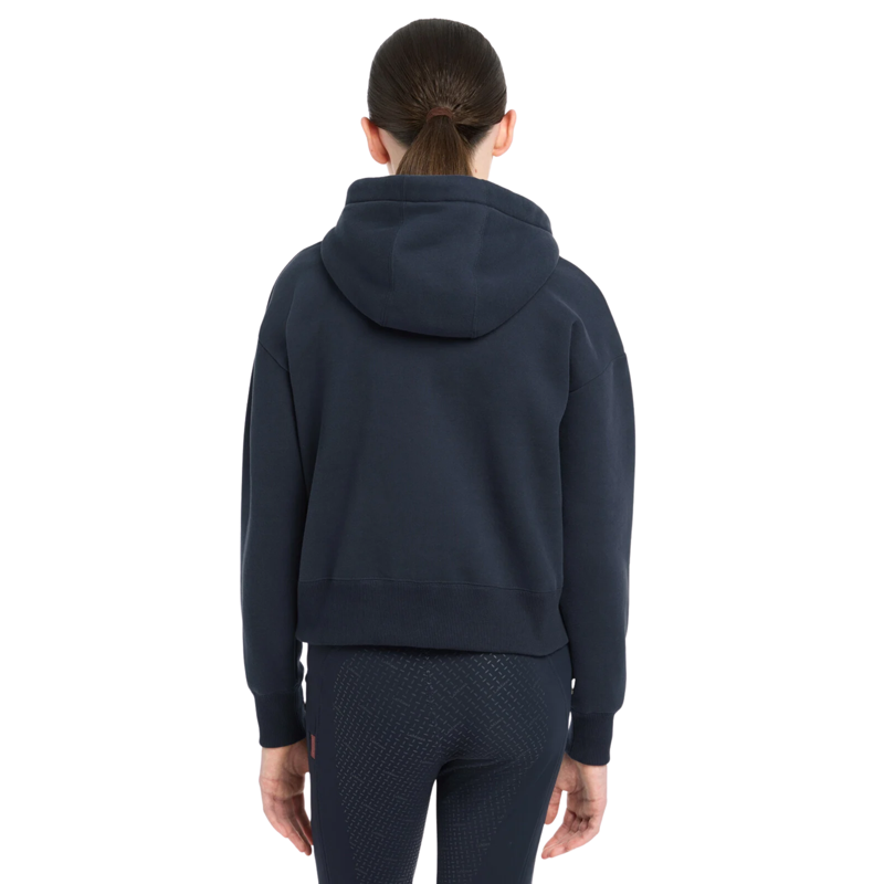 LeMieux Young Rider Hettie Half  Zip Hoodie in Navy-2